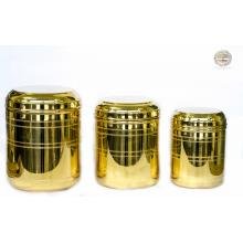 Brass Container - Tin Coating