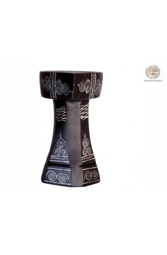 Soapstone Stand lamp-Oil Lamp
