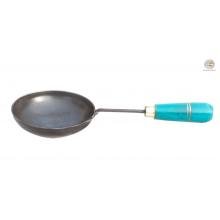 Iron Tadka With wooden Handle